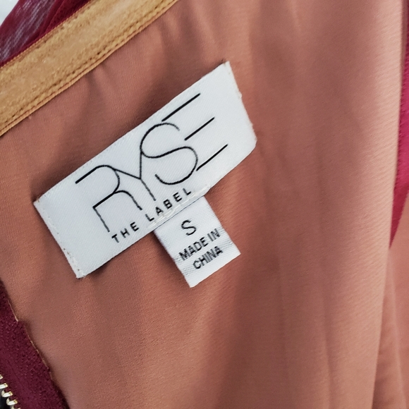 NEW Ryse The Label Ruched Tulle Bateau Midi Dress - Picture 7 of 8